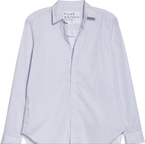 NWT Frank & Eileen Frank Superfine Cotton Poplin Button-Down Shirt - Picture 12 of 12